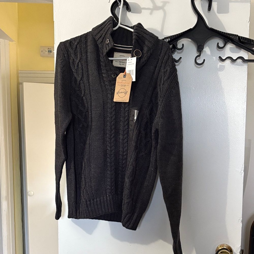 Weatherproof Men's Dark Sweater